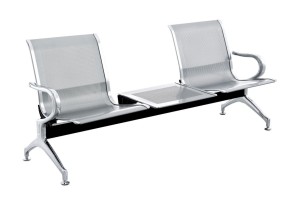 Stainless Steel Bank Hospital Airport Public Waiting Bench Chair (HX-364)